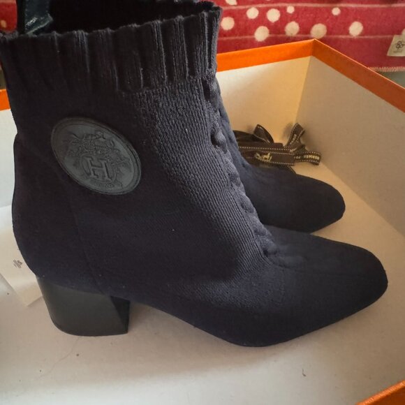 Hermès Volver 60 Mid-Calf Sock Boots - Picture 3 of 12